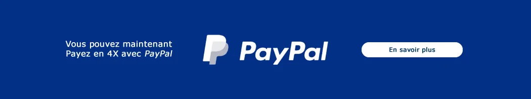 Payez en 4x sans frais avec PayPal